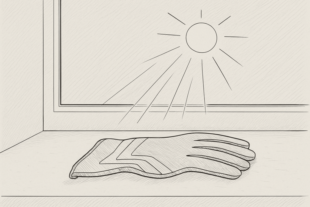 Flat Drying Sim Racing Gloves