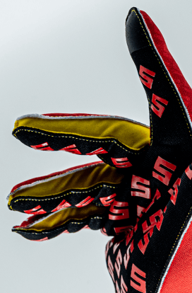 Racer wearing GRIP M2X