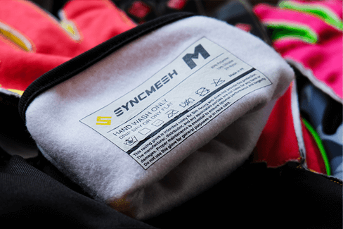 Syncmesh Grip m2X wash instructions